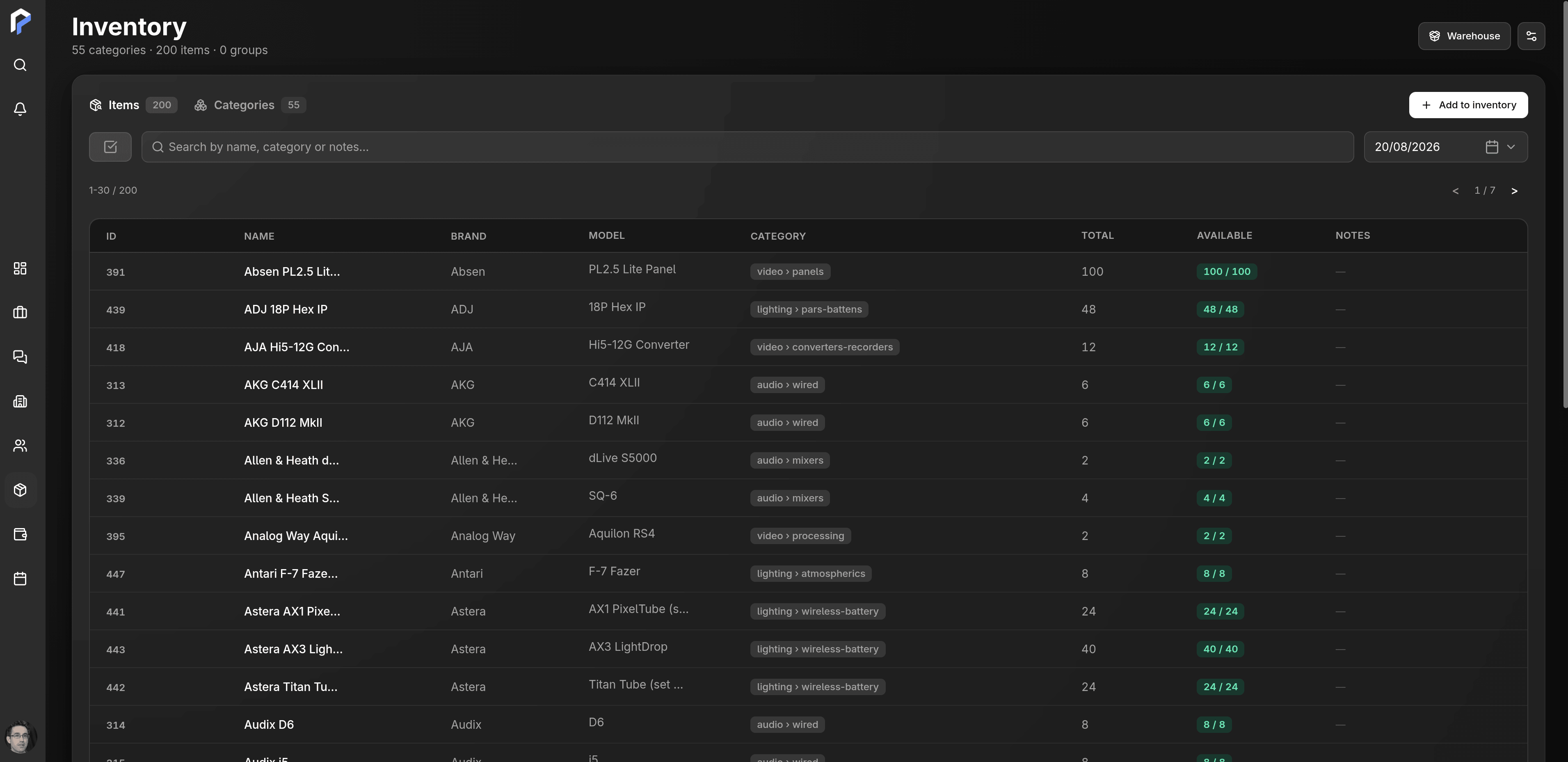 Inventory